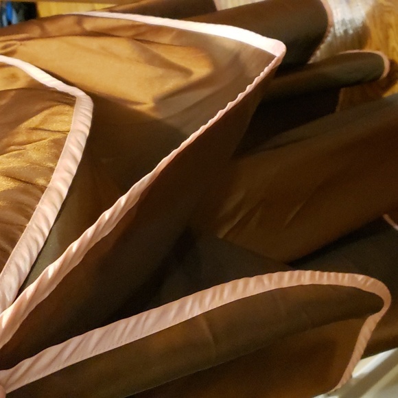 Maggie Sottero Brown and Pink Strapless Dress - Picture 12 of 13